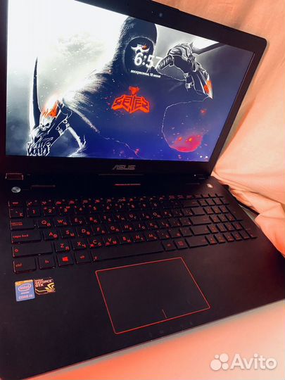 Игровой, мощный и быстрый ноутбук asus ROG