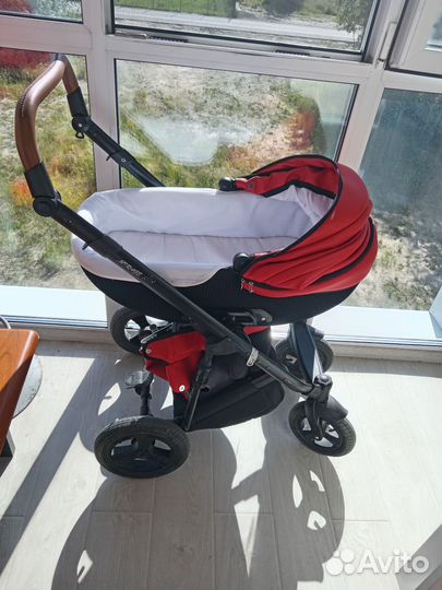 Детские коляски 2 в 1 с большими колесами
