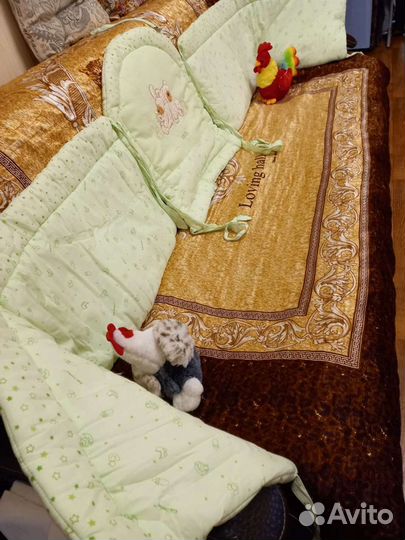 Бортики в детскую кроватку