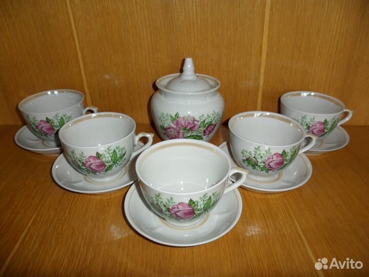 Чайный сервиз Городницкий ф.з. СССР