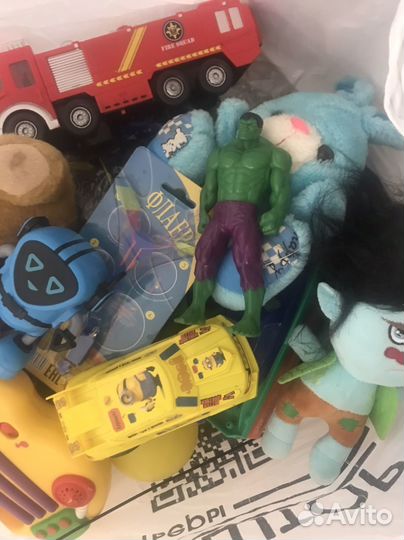 Игрушки пакетом