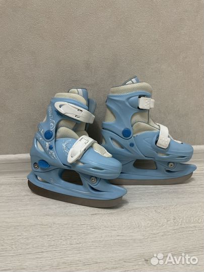Коньки раздвижные для девочки