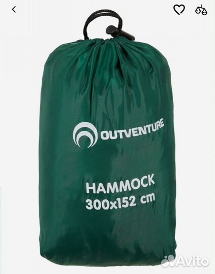 Гамак Outventure Hammock, 300 х 152 см