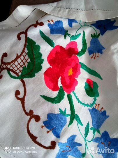 Винтаж.Скатерть, салфетки