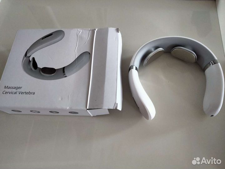 Импульсный массажёр для шеи и подогревом новый