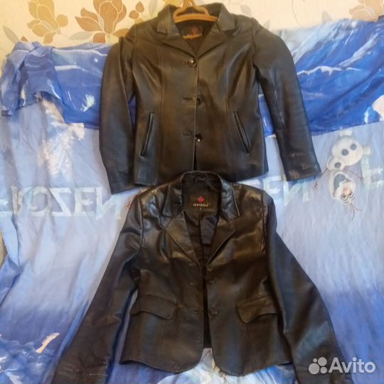 Куртка кожаная женская 44 размер
