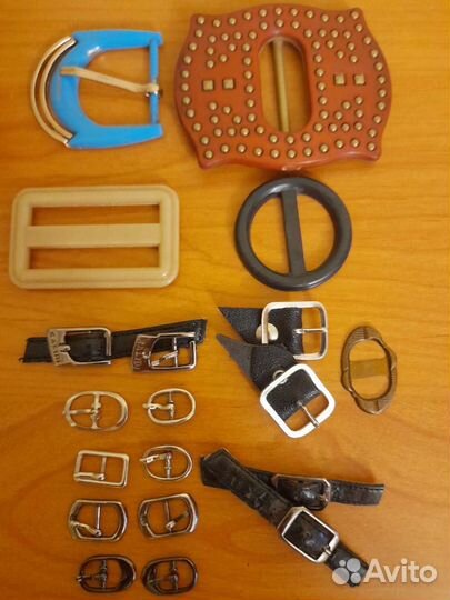 Пряжка для ремня. Пластмассовые и металлические