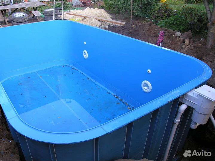 Пластиковый бассейн