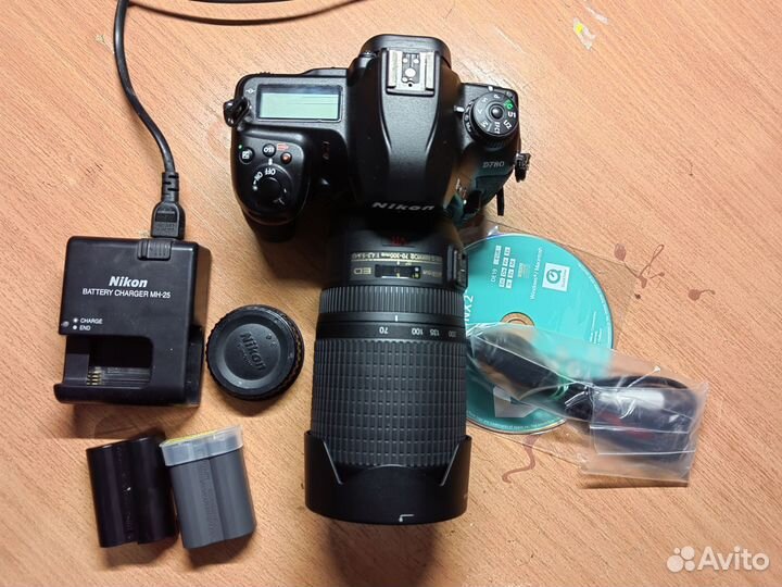 Зеркальный фотоаппарат Nikon D780+объектив. 24т.к