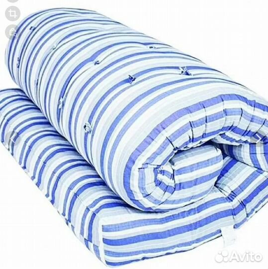 Матрас топпер ортопедический поролоновый ватный