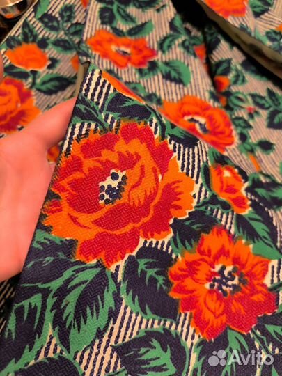 Ткань хлопок СССР винтаж 6.0 м