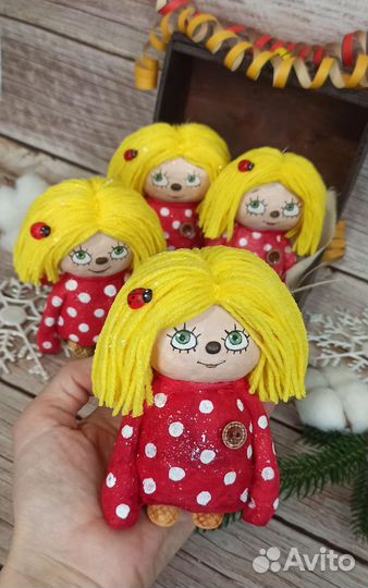 Ватная игрушка Домовёнок Кузя