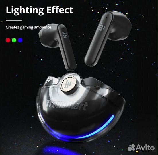 Новые беспроводные игровые наушники Tronsmart