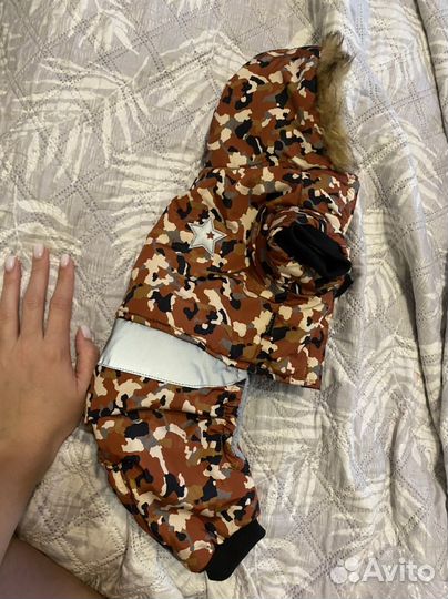 Комьинезон для собаки зимний новый