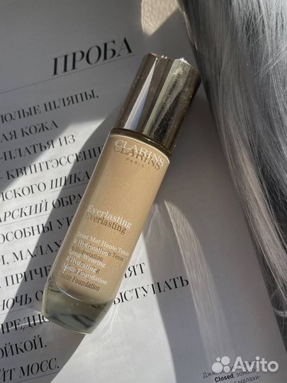 Тональный крем l Clarins everlasting