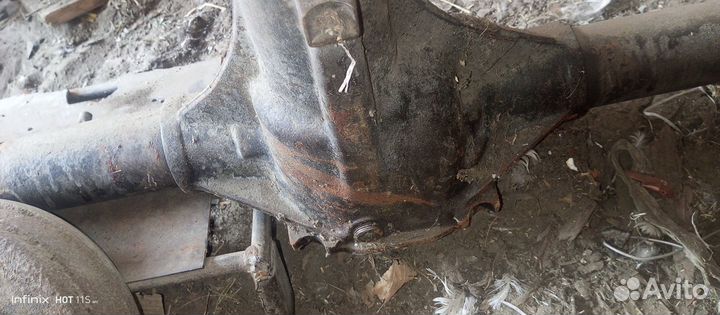 Задний мост nissan атлас