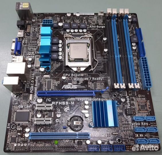 Материнские платы asus P7H55 Lga1156