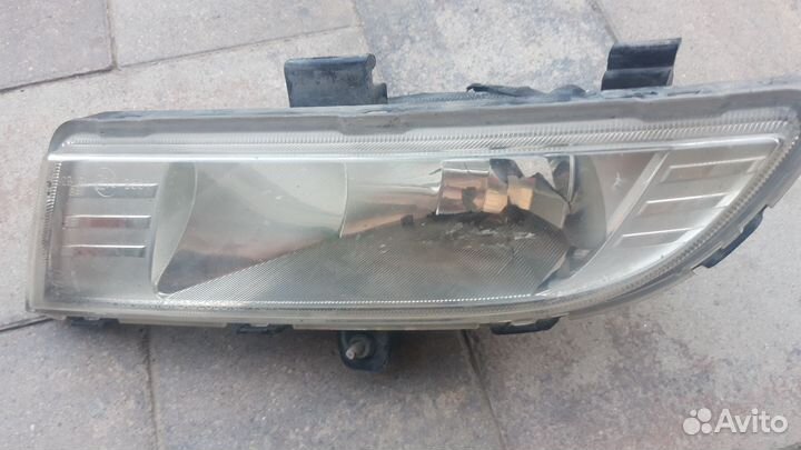 Стекло противотуманки ssangyong кайран