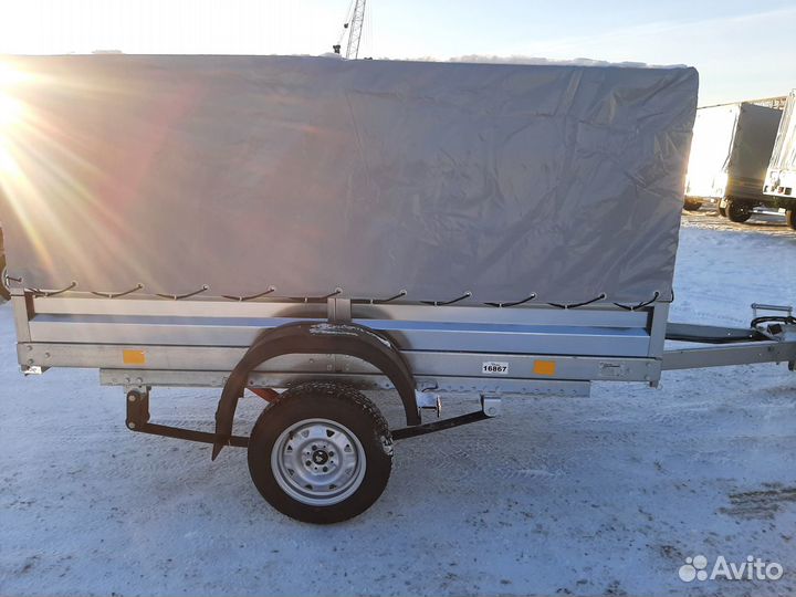 Прицеп 2,5 х 1,3 R13 рессоры Газель