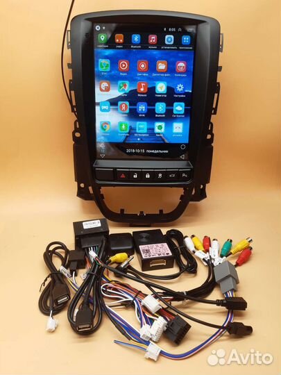 Магнитола андроид для Опель Астра J 2009-15г