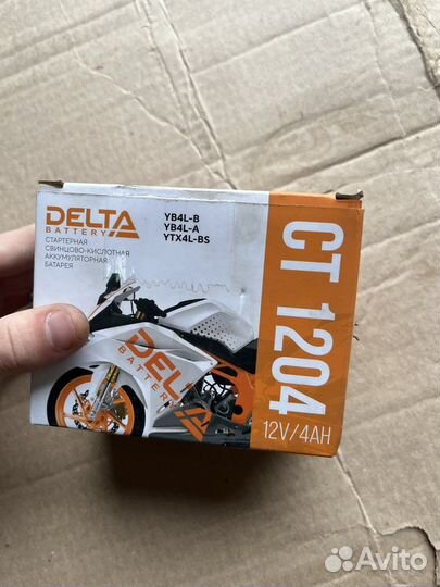 Аккумулятор Delta ст1204 12V 4Ah