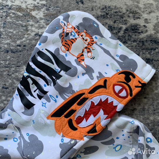 Bape Space Camo Tiger Full Zip hoodie