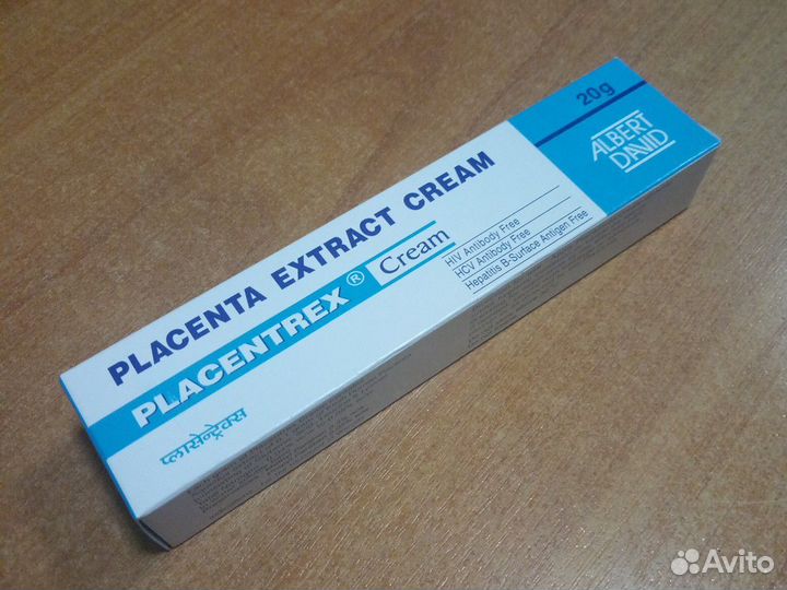 Омолаживающий гель для лица Плацентрикс 20г Индия