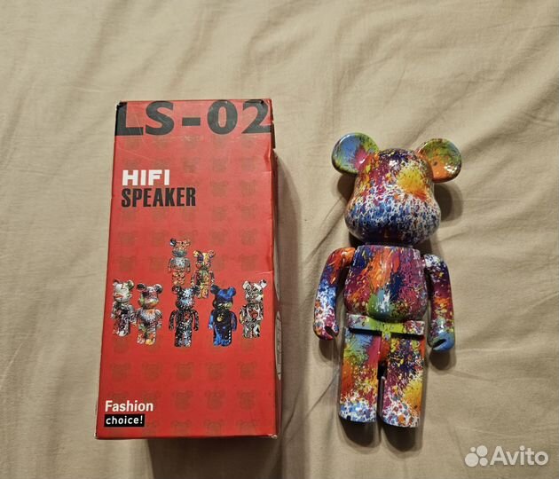 Портативная колонка мишка Bearbrick LS02B0001