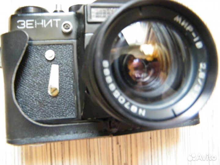 Зенит ет с объективом мир -1B