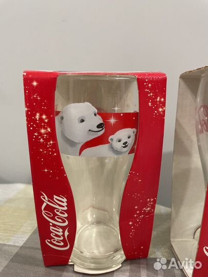 Стаканы Coca cola Новогодний