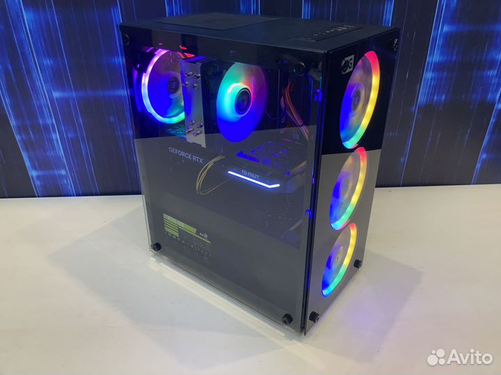 Мощные игровые пк авито 4060 RTX+Ryzen 5 5500