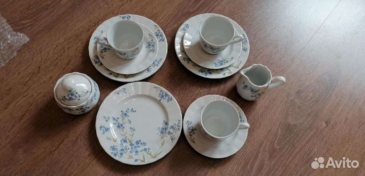 Винтажный кофейный сервиз, Германия