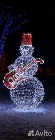 Уличные световые фигуры