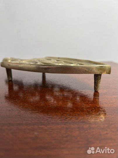 Винтажная Английская подставка для утюга