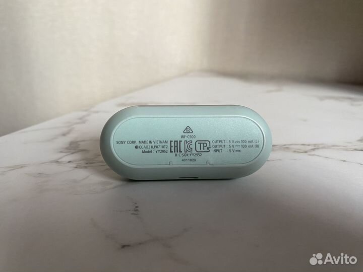 Беспроводные Bluetooth-наушники sony WF-C500