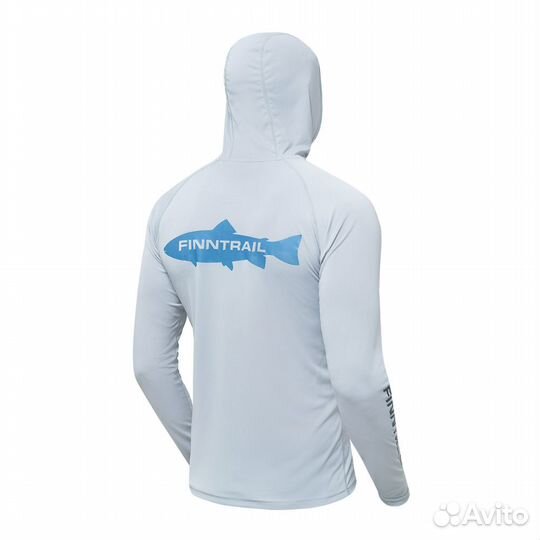 62475Лонгслив Finntrail Wave H 6607 серый