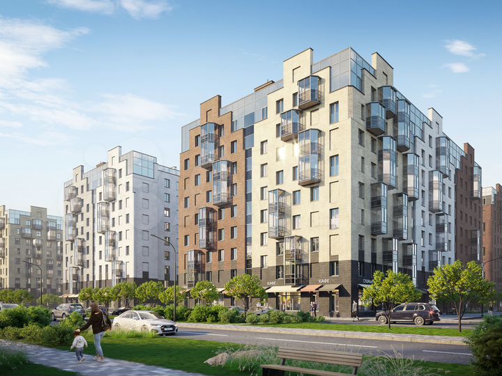 Квартира-студия, 29,4 м², 8/9 эт.