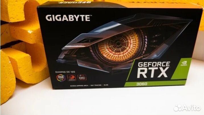 Видеокарта gigabyte nvidia GeForce RTX 3060