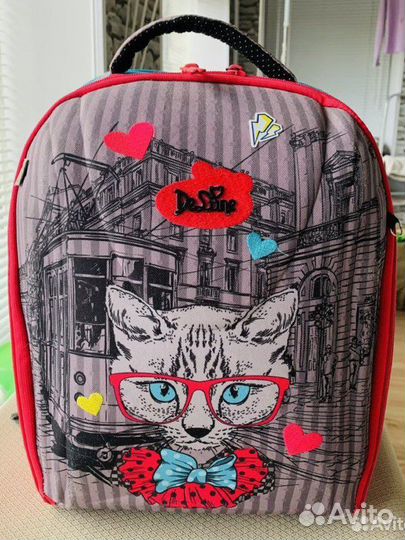 Ранец рюкзак школьный для девочки
