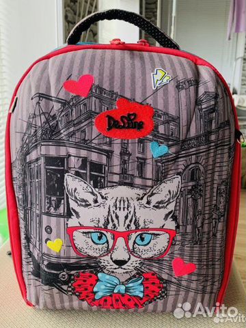Ранец рюкзак школьный для девочки