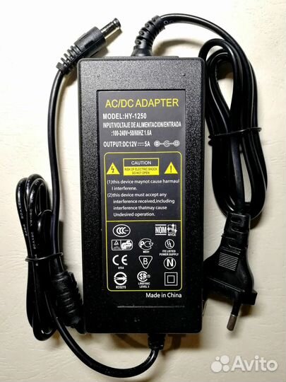 Блок питания для монитора Samsung 12v /5A /60W