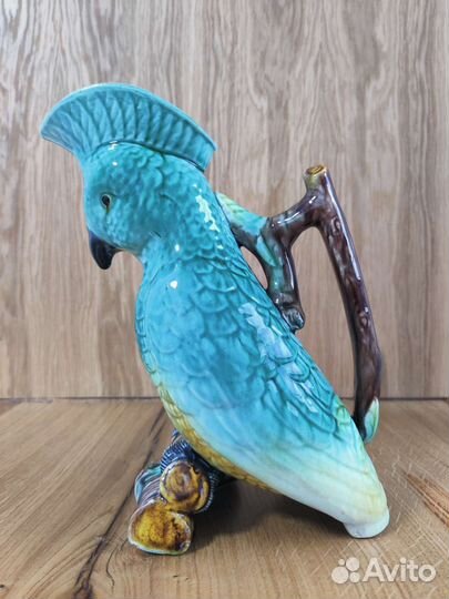 Фаянс Кувшин «Попугай» 20 век СССР