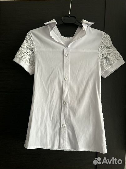 Школьная форма для девочки блузки рубашки 140-152