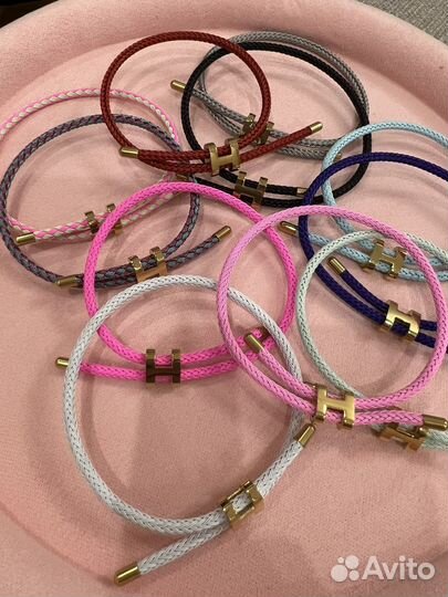 Браслет hermes шнурок