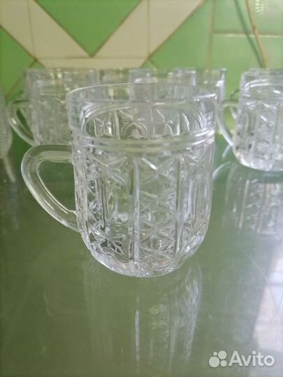 Рюмки, стаканы, кружки хрусталь СССР