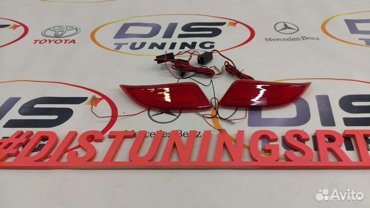 Фонари в задний бампер Toyota Camry 55