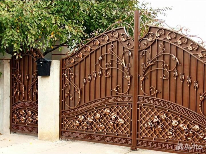 Кованые ворота беспроцентная рассрочка
