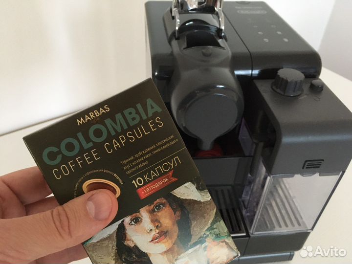 Капсульная кофемашина Delonghi Nespresso и капсулы