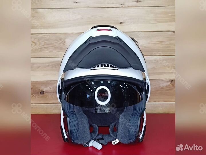 Мотошлем shoei neotec II plain (белый)