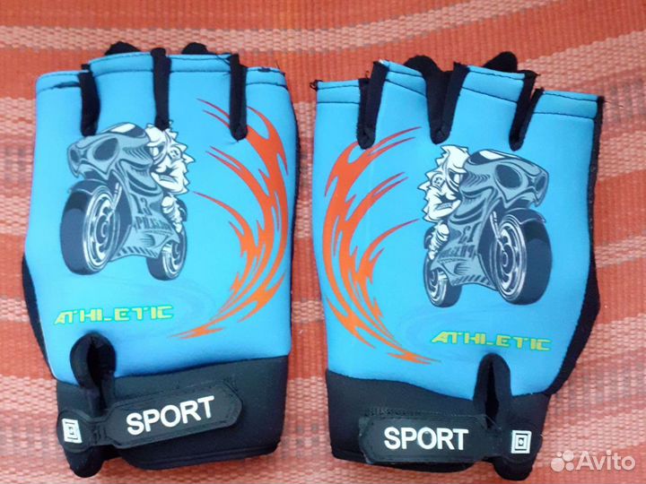 Перчатки велосипедные